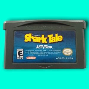 Dreamworks' Shark Tale GameBoy Advance DS Racing Action-adventure Game Nintendo